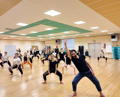 Stage de danse avec Julien Desplantez à l'ACN de Nay